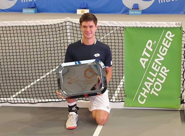 Kamil Majchrzak wygrał swój pierwszy turniej ranki ATP Challenger Tour i awansował na 130. miejsce światowego rankingu ATP