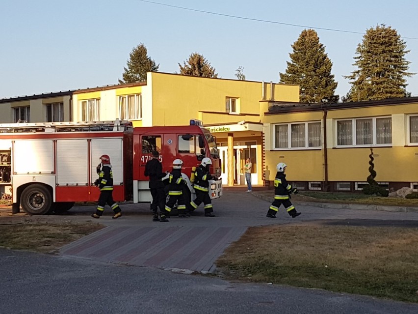 Ćwiczenia na terenie ZSRCKU Kościelec