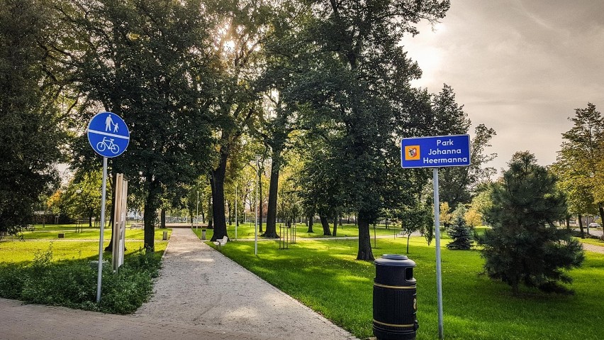 Leszno. Odnowiony niedawno Park Heermana  w jesiennej odsłonie [ZDJĘCIA]