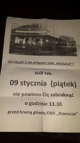 Kopalnia Brzeszcze. Strajk się zaognia. Dziś znów ludzie zbiorą się przed bramą w obronie KWK