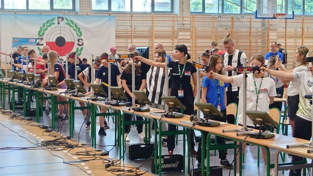 II Mistrzostwa Strzeleckie Zajęć Sportowych rozgrano w Szkole Podstawowej nr 5 w Zduńskiej Woli