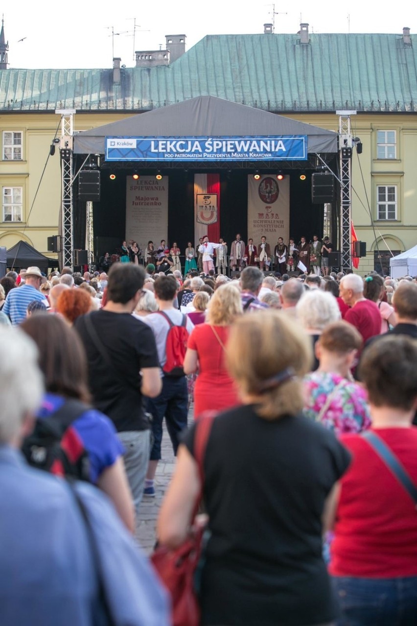 Majówka 2019. W Krakowie lekcja śpiewania, tym razem z biciem rekordu