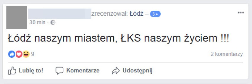 Kibice Widzewa Łódź wypowiedzieli wojnę UMŁ... na Facebooku
