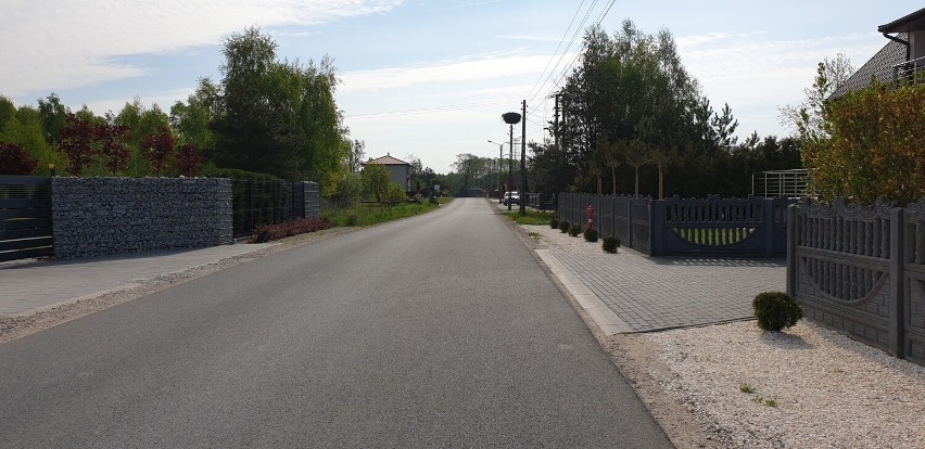 W gminie Tuszyn zakończyły się roboty drogowe 