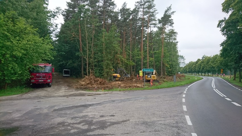 Gmina Opalenica. Rozpoczęła się budowa nowej ścieżki rowerowej