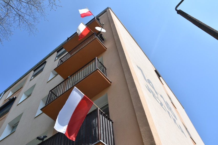 Święto Flagi 2022. Biało-czerwone flagi zawisły na domach i ulicach w Wągrowcu i powiecie 