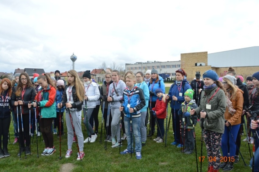 Wiosenny Rajd Nordic Walking w Słupcy