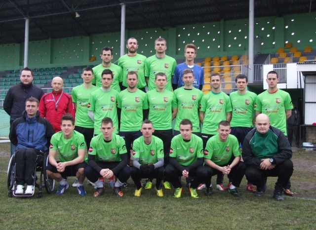 Tak prezentuje się kadra Górnika Libiąż przed rundą wiosenną w grupie małopolsko-świętokrzyskiej III ligi piłkarskiej.