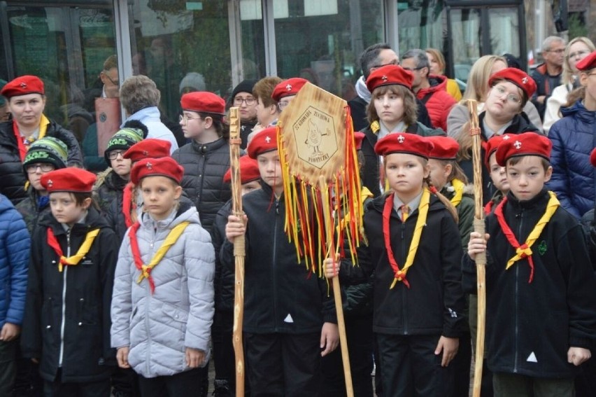Obchody Narodowego Święta Niepodległości 2023 w Skarżysku-Kamiennej. Było uroczyście. Zobacz zdjęcia