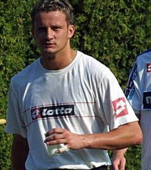 Waldemar Piątek jest twardym piłkarzem.  Fot. P. Jasiczek