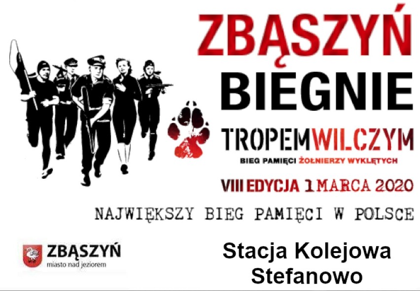 „TROPEM WILCZYM. Bieg Pamięci Żołnierzy Wyklętych”, już dzisiaj - 1 marca 2020 r. w Stefanowie                                             