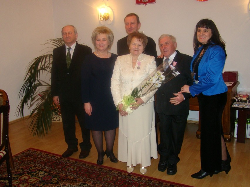 Dwanaście szczęśliwych par z terenu gminy lipie świętowało 50-lecie ślubu