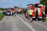 Gmina Stegna. Wypadek przed Tujskiem. Trasa zablokowana