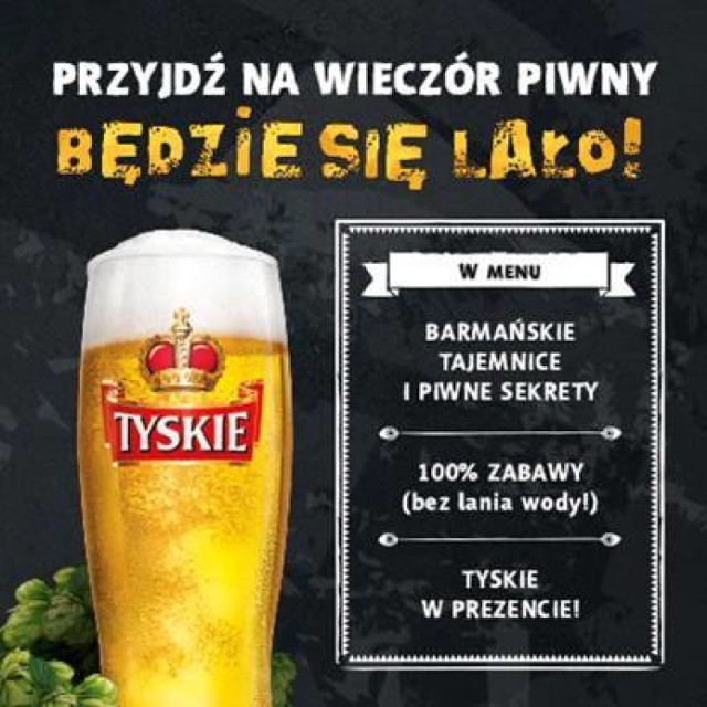 Wieczór piwny na Zamkowej