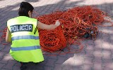 Brzozów: Ukradli przewody warte 34 tys. zł i ukryli je w sianie