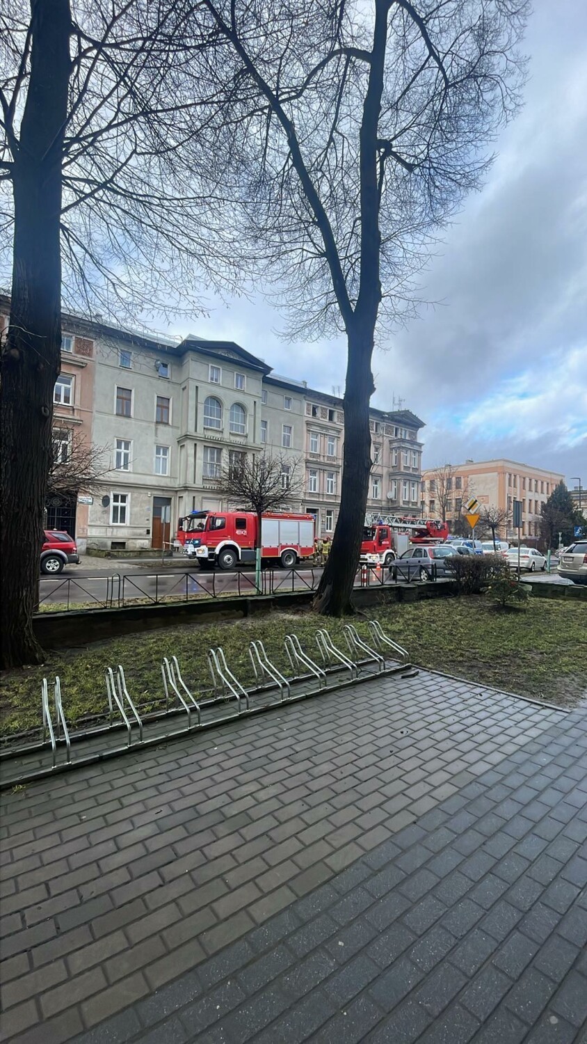 Pożar w Brzegu - 1.02.2024r.