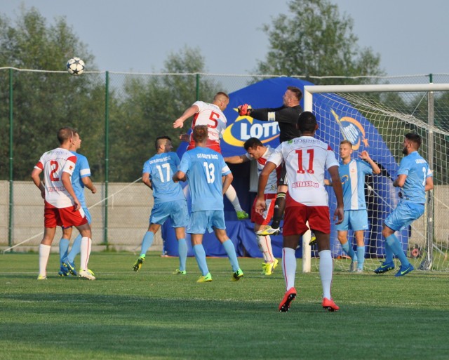 Błękitni Raciąż - ŁKS Łódź 1:3