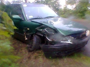 W wypadku w Nowcu ucierpiała pasażerka samochodu