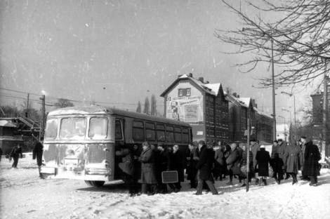 transport tuż po wojnie