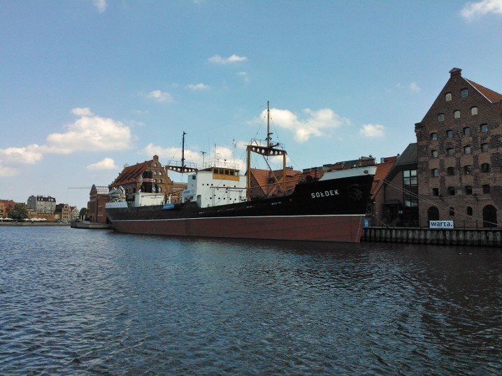 Sołdek - pierwszy statek wybudowany po wojnie. Dziś muzeum [zobacz zdjęcia]