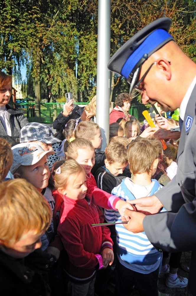 Śrem: dzieci uczyły się bezpiecznych zachowań na drodze