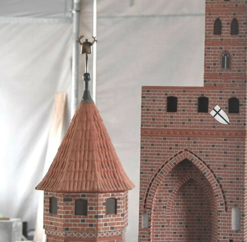 Nową miniaturę zamku będzie można oglądać od środy. Z powodu odsłonięcia nowej atrakcji Malborka będą utrudnienia na ul. Piłsudskiego