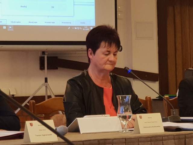 Aleksandra Basikowska, nowa przewodnicząca rady miasta Wąbrzeźno