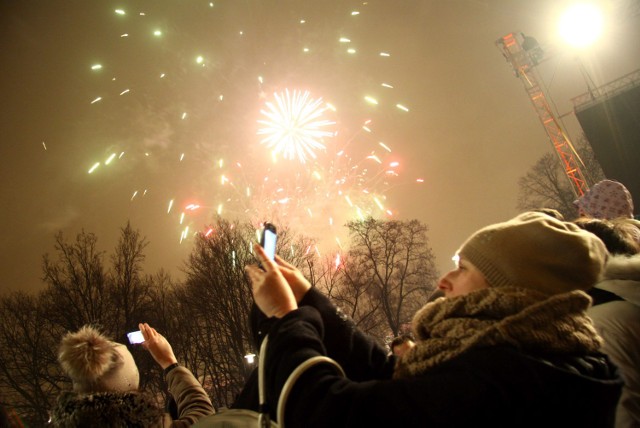 Lublin przywitał Nowy Rok