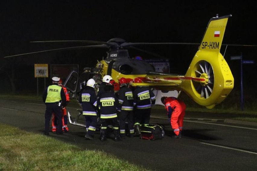 Poważny wypadek na trasie Wrocław-Oleśnica   