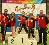 Śrem klub Taekwondoo Rapid Śrem wrócił z mistrzostw Świata Dzieci do lat 13 z medalami