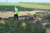 Potrącenie w Laskowicach, motorowerzysta zginął na miejscu