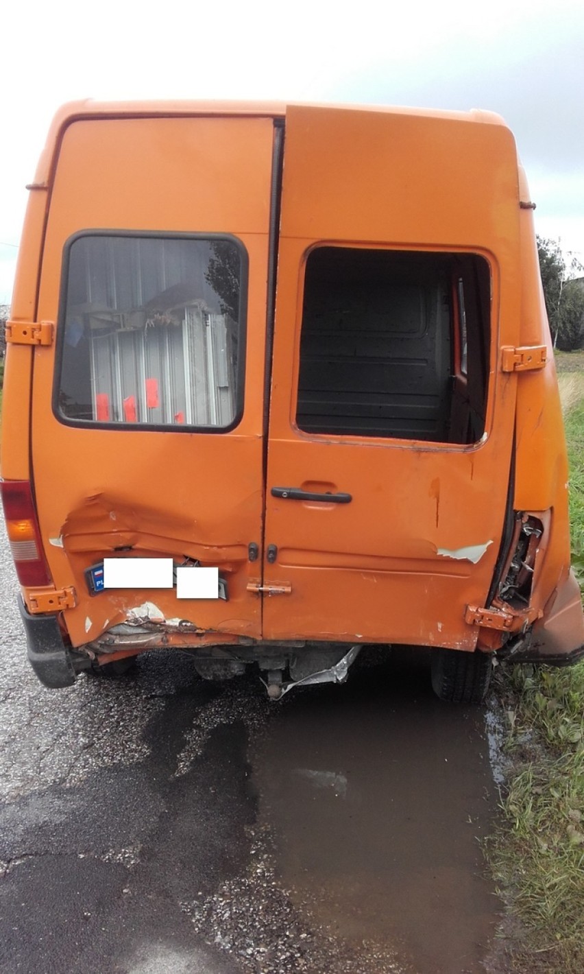 Wypadek w gminie Osięciny [zdjęcia]