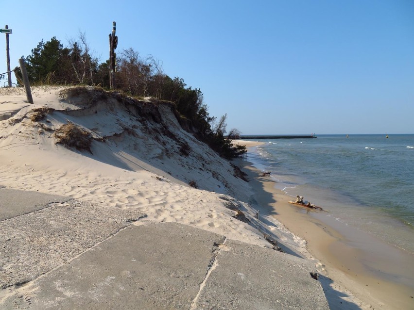 Rowy w lato bez wschodniej plaży? [ZDJĘCIA]