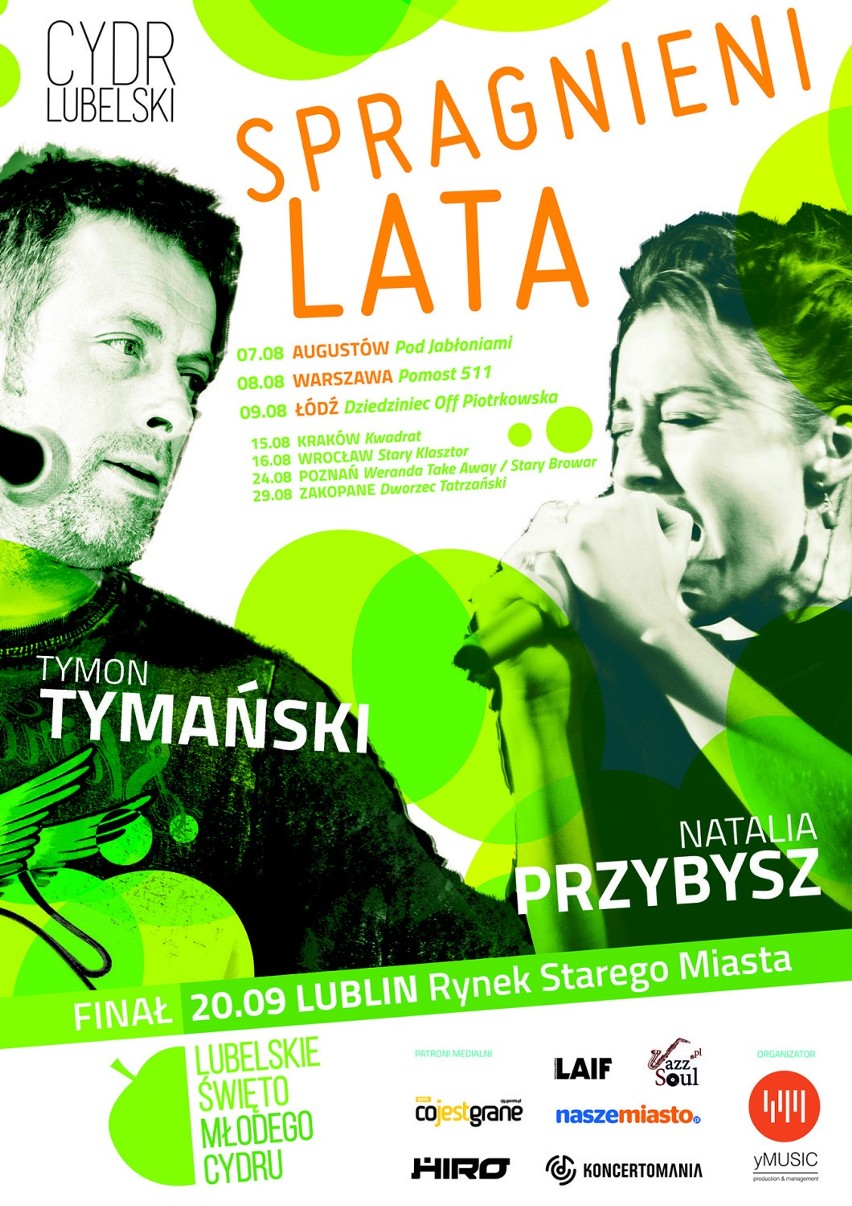 "Spragnieni Lata". Tymon i Natu Przybysz zagrali w Krakowie