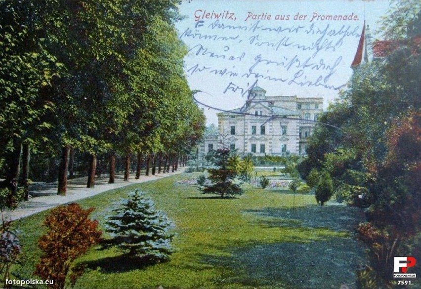 Lata 1900-1920, Promenada w Gliwicach.