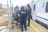 Kompletnie pijany spadł z peronu pod pociąg na stacji PKP w Lesznie  [ZDJĘCIA]