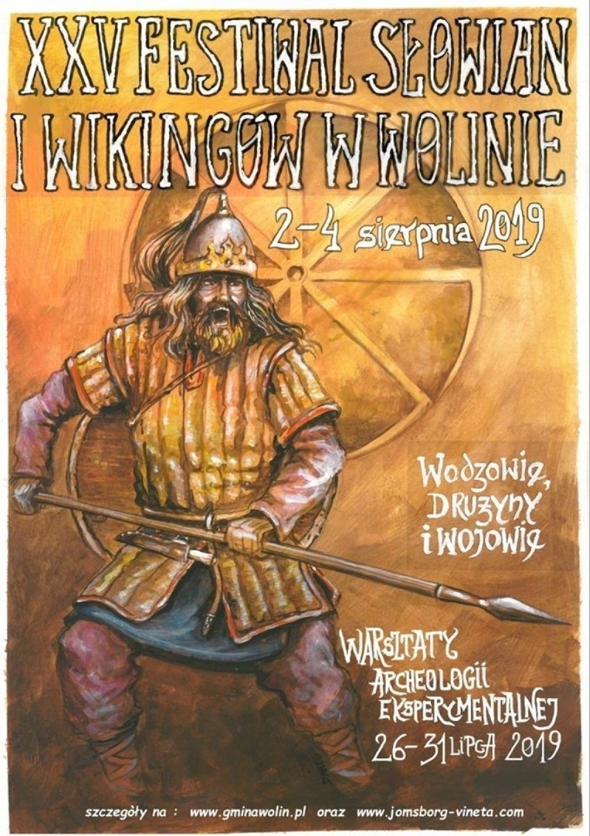 XXV Festiwal Słowian i Wikingów w Wolinie 2-4 sierpnia