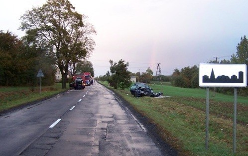 Tragiczny wypadek na drodze w Wydartowie