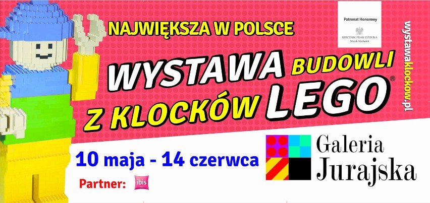Największa w Polsce Wystawy Budowli z Klocków LEGO od 10 maja w Galerii Jurajskiej! [ZDJĘCIA]