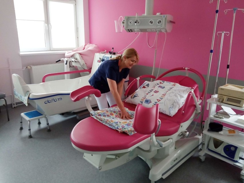 Personel medyczny powiatowej porodówki zachęca do porodów w łowickim szpitalu [ZDJĘCIA]