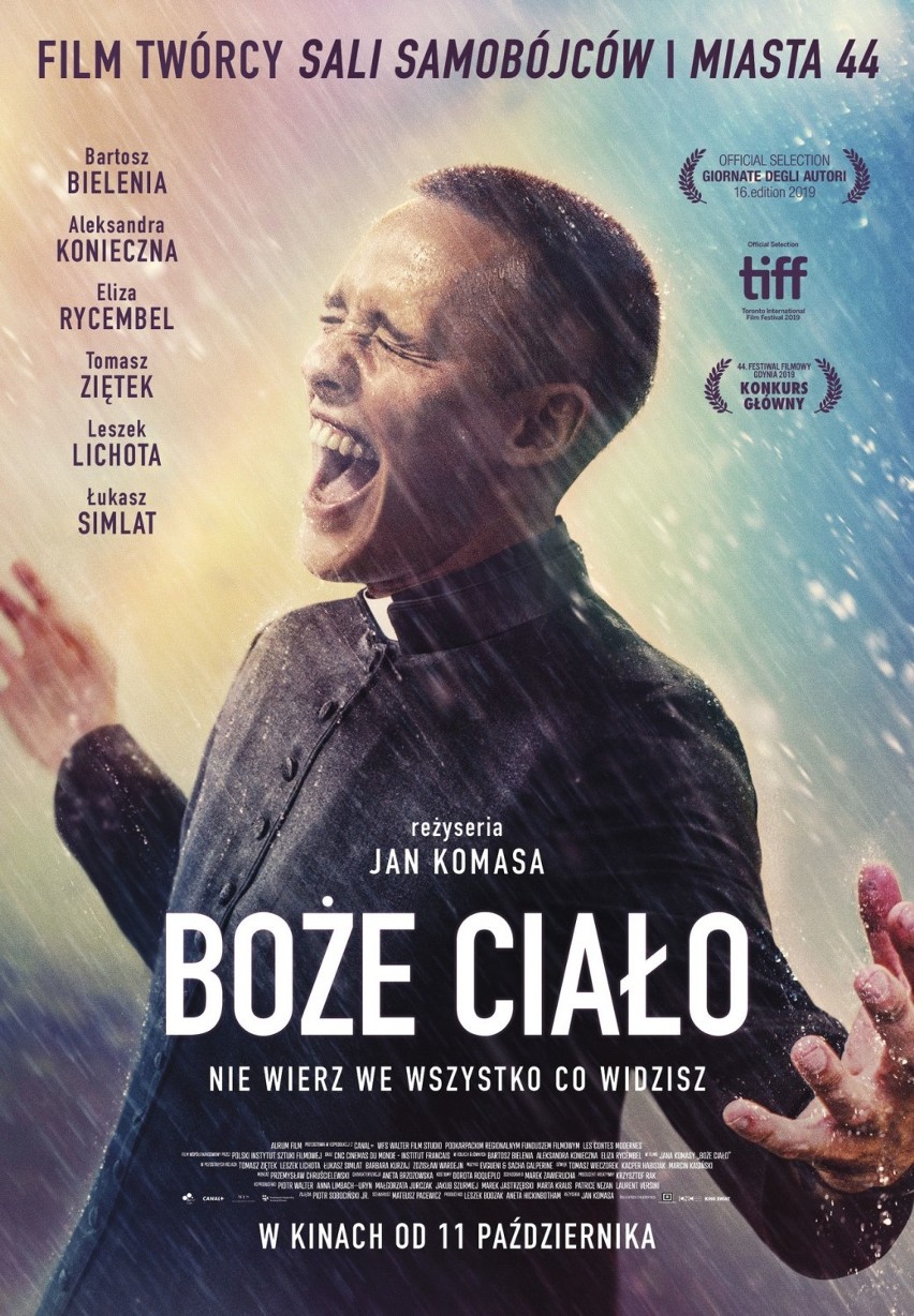 „Boże ciało"
Sala nr 1:
PIĄTEK
20.45 - Boże ciało |bilety...