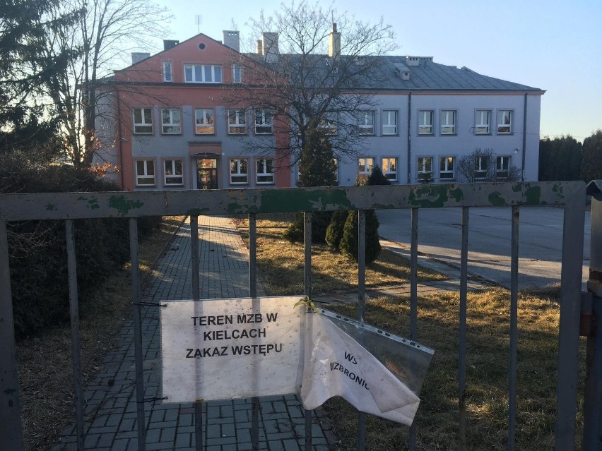 Budynek Szkoły Podstawowej numer 8 w Kielcach. Czy uchodźcy...