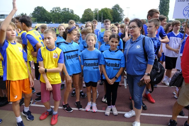 Inauguracja Toruńskiej Olimpiady Szkół i Przedszkoli odbyła się we wtorek 26 września na Stadionie Miejskim