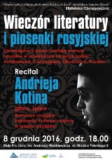 Wieczór literatury i piosenki rosyjskiej w Bibliotece Norwida