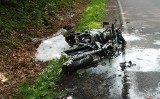 Wypadek w Brachlewie. Nie żyje motocyklista! [ZDJĘCIA]