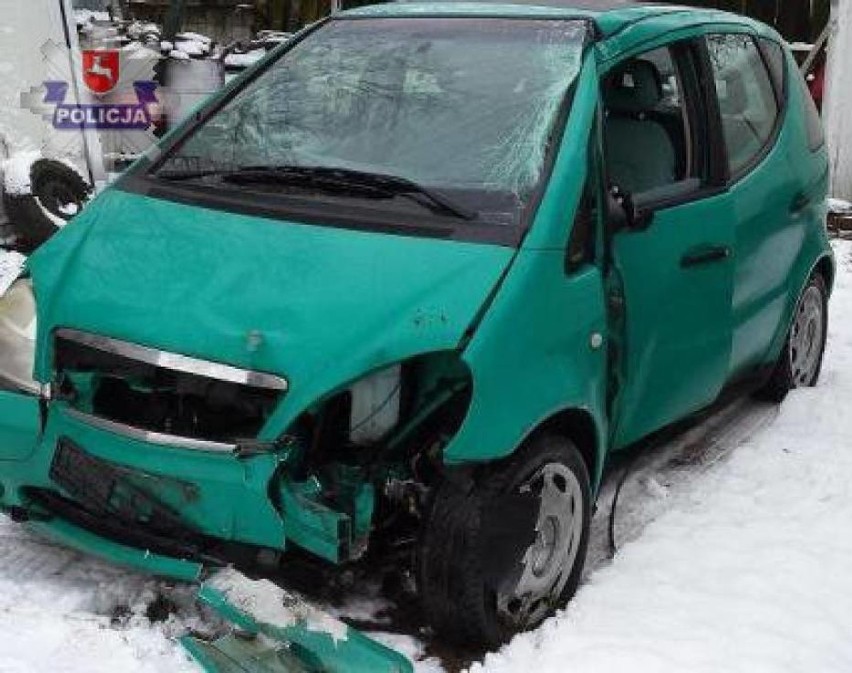 Mając 2,7 promila alkoholu w organizmie,kierowca mercedesa...