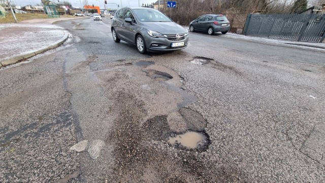 Ulica Skrzetlewska w Kielcach, podobnie jak wiele innych wygląda fatalnie.