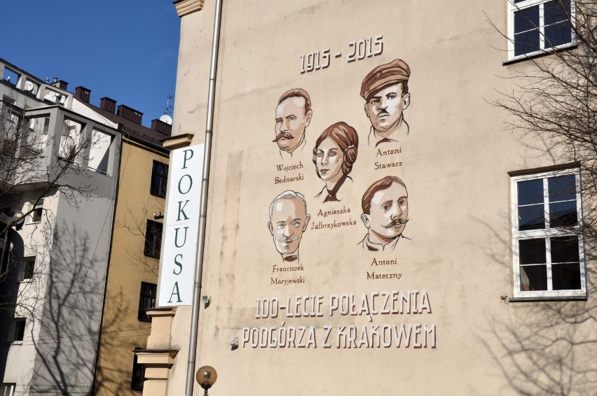 Kraków: nowy mural powstał na Podgórzu [ZDJĘCIA]