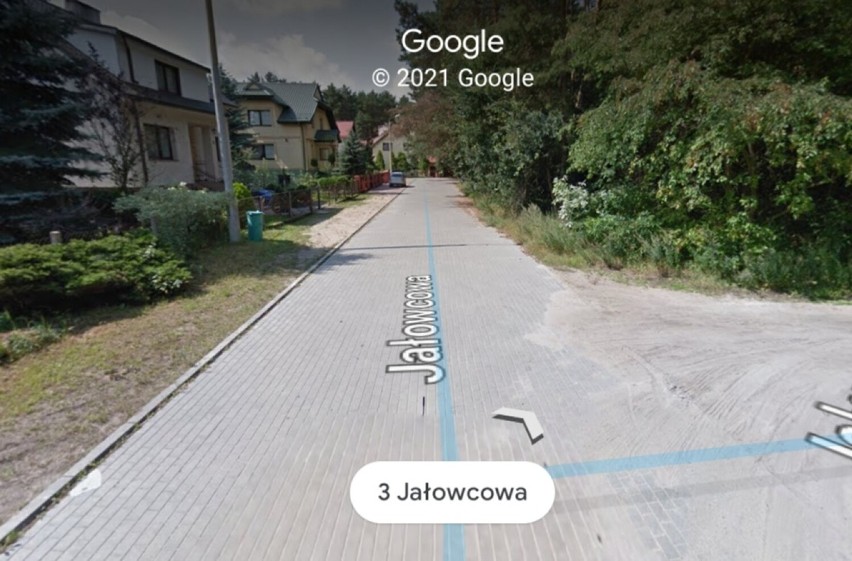 13 miejsce - ulica Jałowcowa - 118 metrów