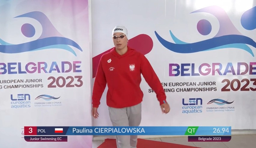 Paulina Cierpiałowska tak blisko medalu mistrzostw Europy juniorów!